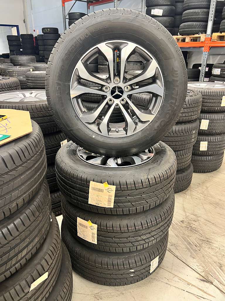 Original Mercedes Benz GLC 204X X253 17 Zoll Sommer Kompletträder 7,5x17 ET36 A2534010600 Hankook 235/65 R17 RDC #23