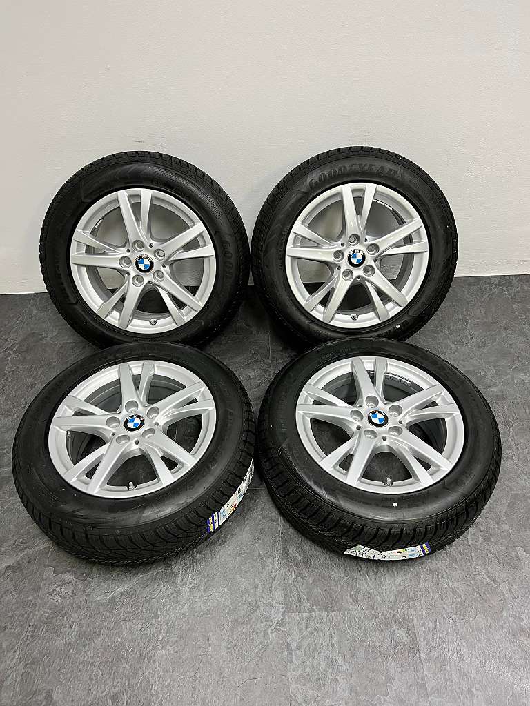 Original Bmw 2er F45 F46 Winter Komplettträder Styling 473 7x16 ET52 6855082 Goodyear Runflat 205/60 R16 RDC Neu #777