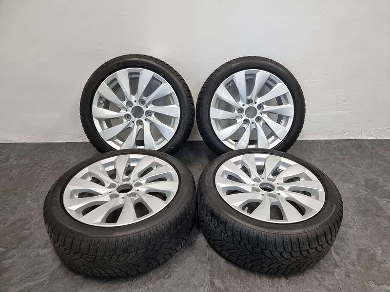 Original Bmw 1er F20 F21 2er F22 F23 17 Zoll Winter Komplettrad 7,5x17 ET43 6796206 Dunlop 225/45 R17 RDC AKTION