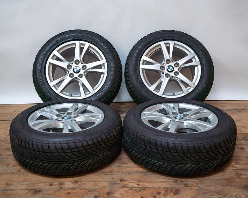 Original Bmw 2er F45 F46 Winter Komplettträder Styling 473 7x16 ET52 6855082 Goodyear Runflat 205/60 R16 RDC Neu