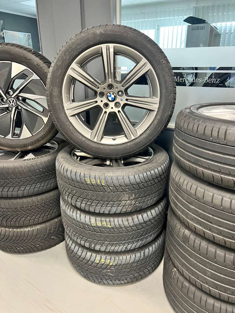 Original Bmw X5 G05 X6 G06 20 Zoll Winter Kompletträder 9x20 ET35 6883753 Bridgestone 275/45 R20 #5012