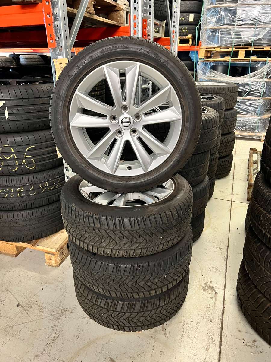 Original Volvo S60 V60 17 Zoll Winter Kompletträder 7x17 ET40,5 31471309 Dunlop 225/50 R17 #5029