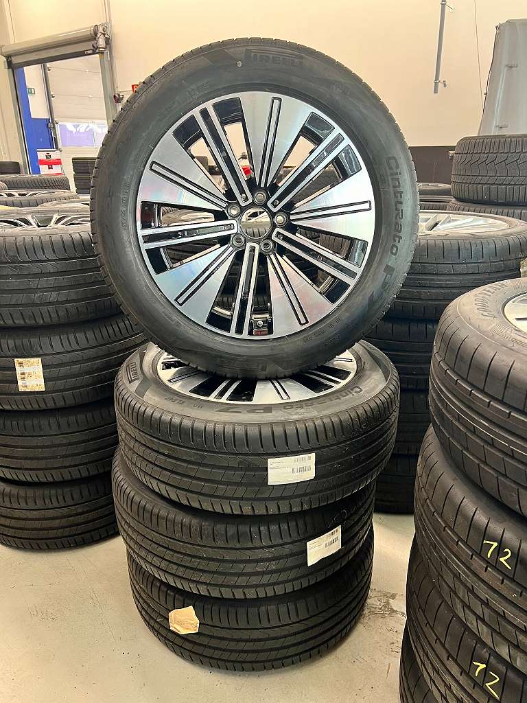 Original Mercedes Benz EQS V297 19 Zoll Sommer Kompletträder 8x19 ET30,5 A2974010600 Pirelli 235/55 R19 RDC #13