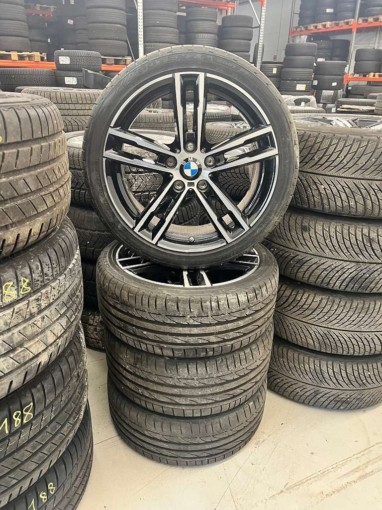 Original Bmw 1er F20 F21 2er F22 F23 18 Zoll Sommer Kompletträder 7,5x18 8x18 8009701 Bridgestone 225/40 245/35 R18 RDC #189