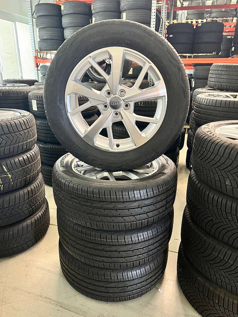 Original Audi Q3 F3 7x18 ET43 18 Zoll Sommer Kompletträder 7x18 ET43 Continental 235/55 R18 100V #40