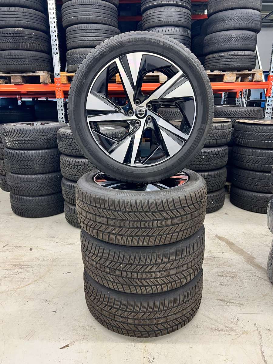 Original Volvo XC90 20 Zoll Winter Kompletträder 9x20 ET38,5 32209411 Continental 275/45 R20 #5036
