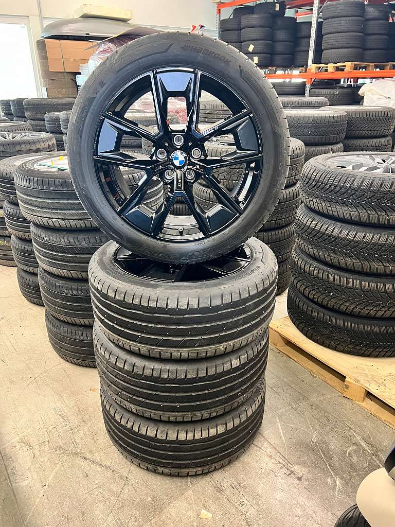 Original Bmw 4er i4 G26 18 Zoll Sommer Kompletträder 8,5x18 ET36 8747286 Hankook 245/45 R18 RDC #201