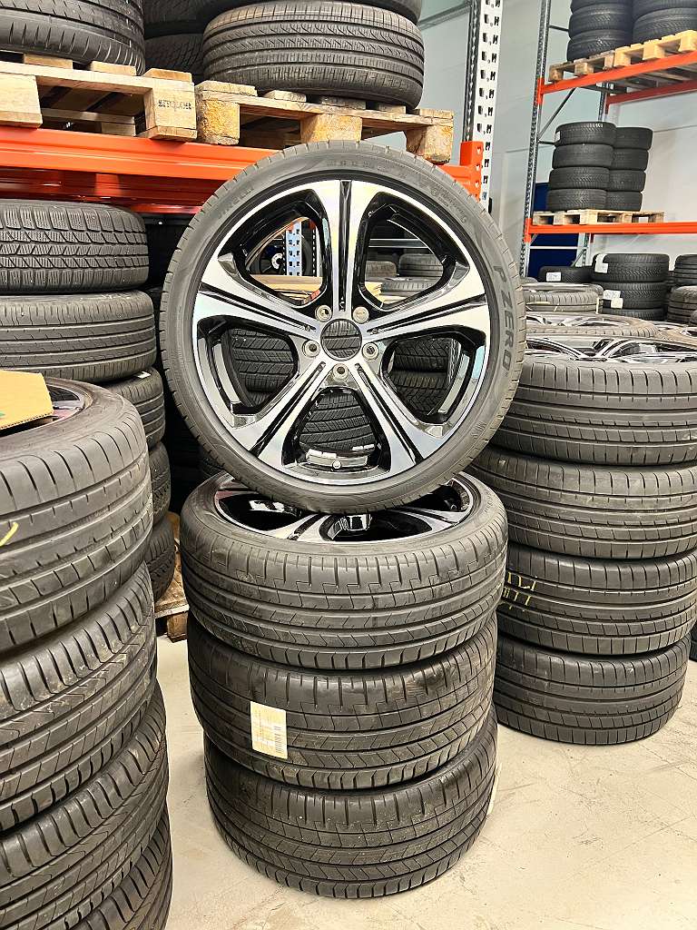 Original Mercedes Benz C Klasse W206 S206 19 Zoll Sommer Kompletträder 7,5x19 9x19 A2064015300 Pirelli 225/40 255/35 RDC #10 #90