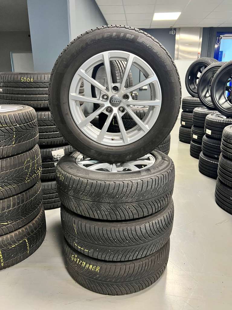 Original Audi A6 4K C8 17 Zoll Winter Kompletträder 7,5x17 ET36 4K0601025 Michelin 225/60 R17 #5019