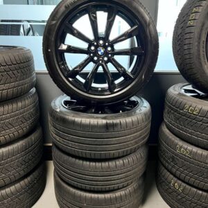 Original Bmw X3 G01 X4 G02 20 Zoll Sommer Kompletträder Styling M699 Jet Black 8x20 9,5x20 7916265 Pirelli 245/45 275/40 R20 #5017