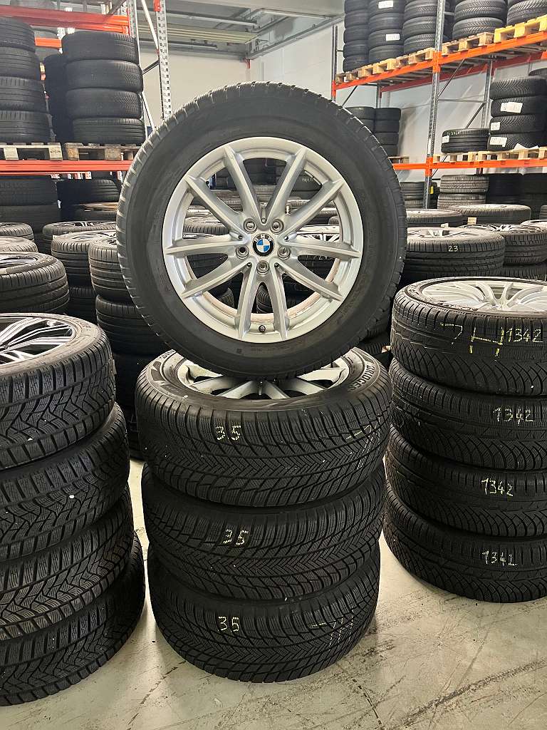 Original Bmw X5 G05 X6 G06 18 Zoll Winter Kompletträder 8,5x18 ET44 6880684 Bridgestone 255/55 R18 RDC #35
