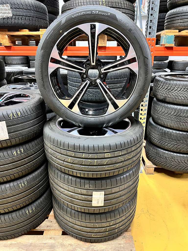 Original Mercedes Benz E Klasse W214 S214 19 Zoll Sommer Kompletträder 8,5x19 9,5x19 A2144013600 Hankook 245/45 275/40 RDC #168