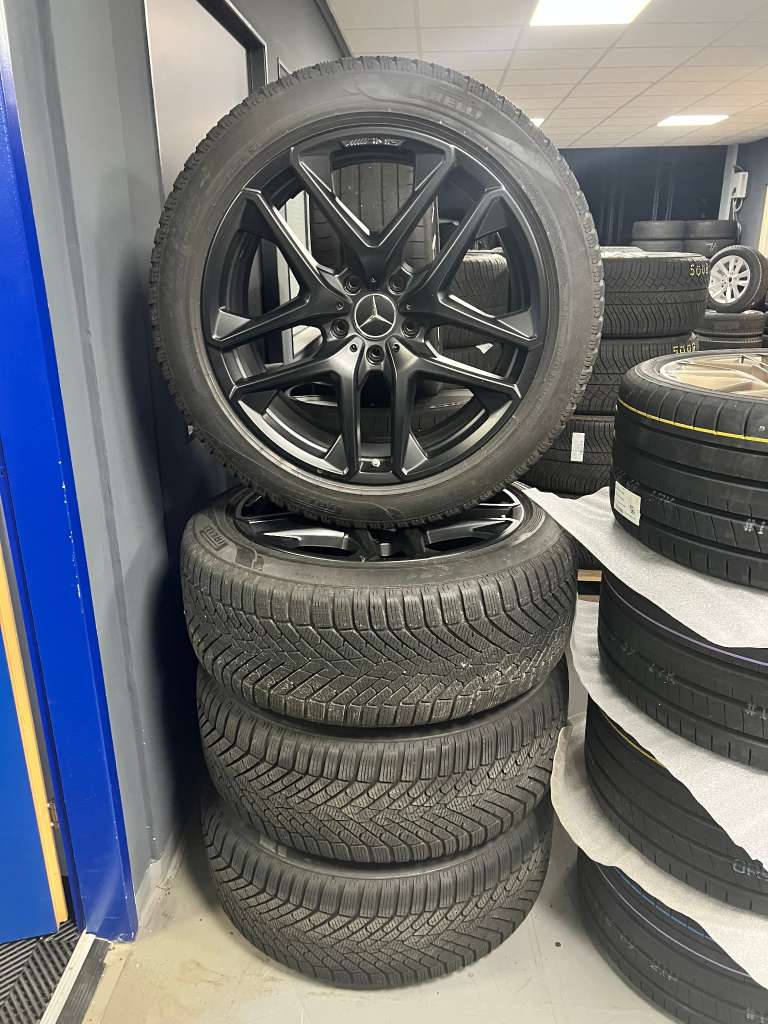 Original Mercedes Benz G Klasse 21 Zoll Winter Kompletträder 10x21 ET33 A4634011900 Pirelli 275/45 R21 #5009
