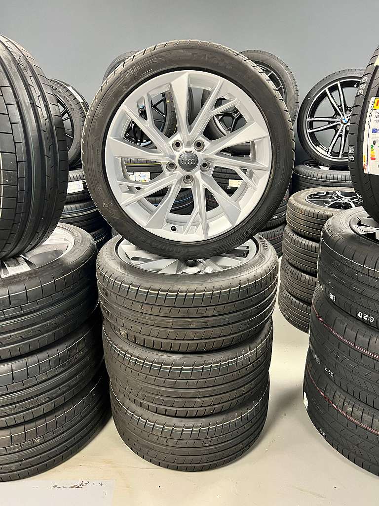 Original Audi A5 S5 F53 F57 F5A 18 Zoll Sommer Kompletträder 8,5x18 ET29 8W0601025FN Goodyear 245/40 R18 #62