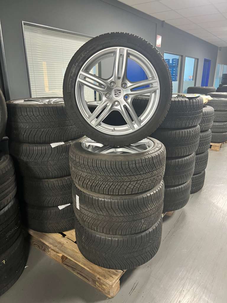 Original Porsche Panamera G2 20 Zoll Winter Kompletträder 9,5x20 10,5x20 971601025 Michelin 275/40 315/35 #5008