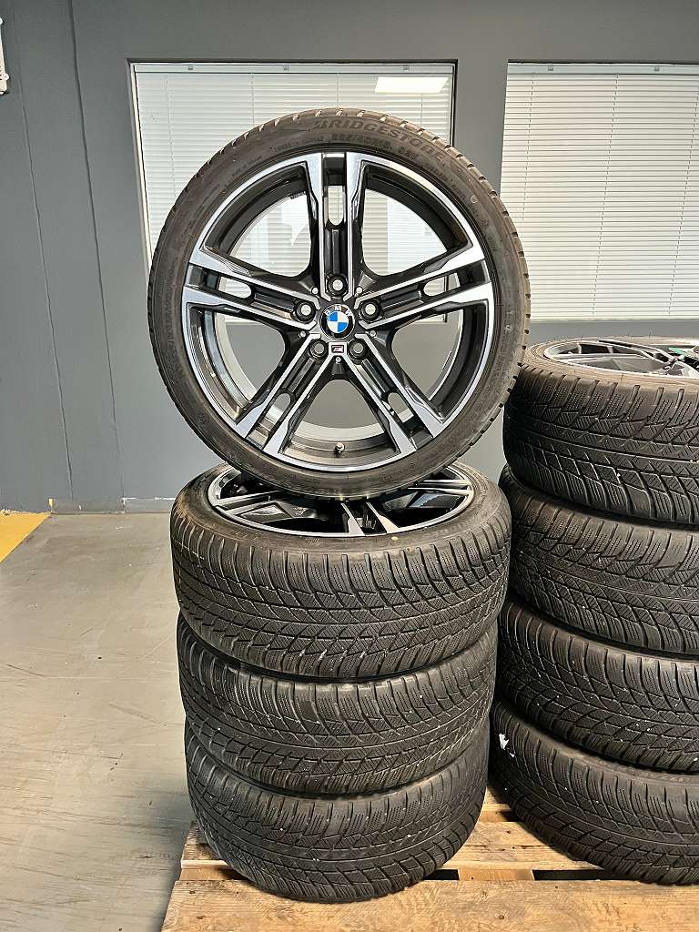 Original Bmw 1er F40 2er F44 Styling M819 18 Zoll Winter Kompletträder 8x18 ET57 8092352 Bridgestone 225/40 R18 Rdc #1025