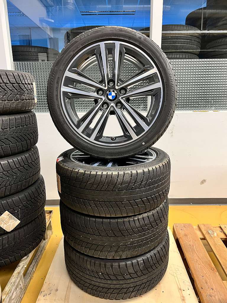 Original Bmw 1er F40 2er F44 17 Zoll Winter Kompletträder 7,5x17 ET54 6884022 Bridgestone 225/45 R17 Rdc Styling 548