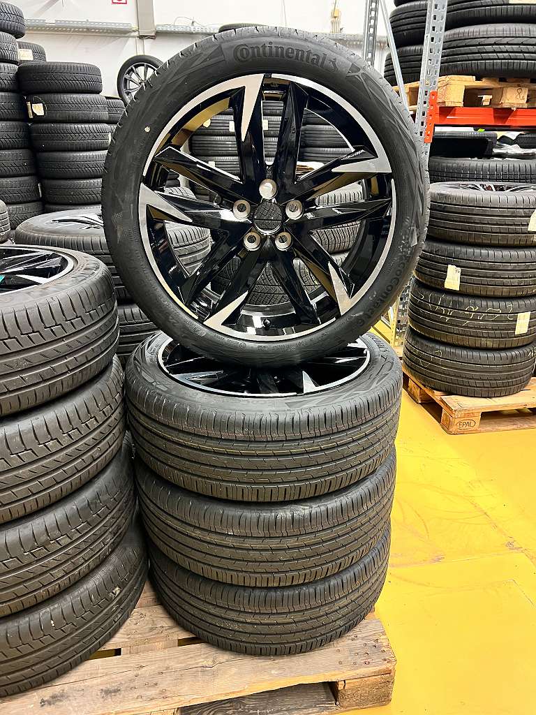 Original Toyota CH-R 19 Zoll Sommer Kompletträder 7,5x19 ET50 8720-6 Continental 225/45 R19 #173